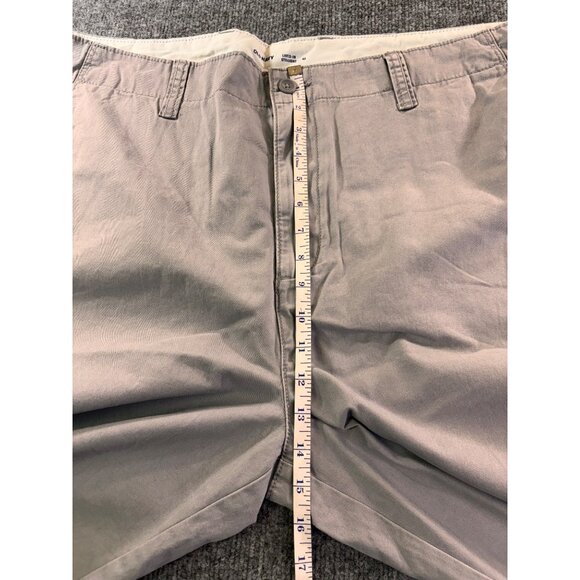 Old Navy Shorts Men's 42 Lived in straight grey chino style NWT - Picture 11 of 12